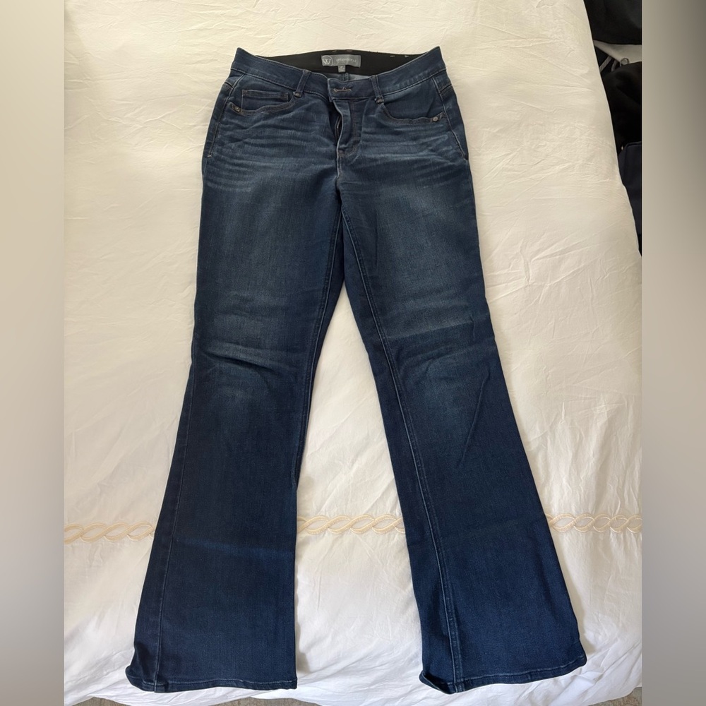 Wit and Wisdom Ab-solution High Waist Itty Bitty Bootcut Jeans size 4P